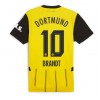 Borussia Dortmund Julian Brandt #10 Hjemmedrakt 2024-25 Kortermet